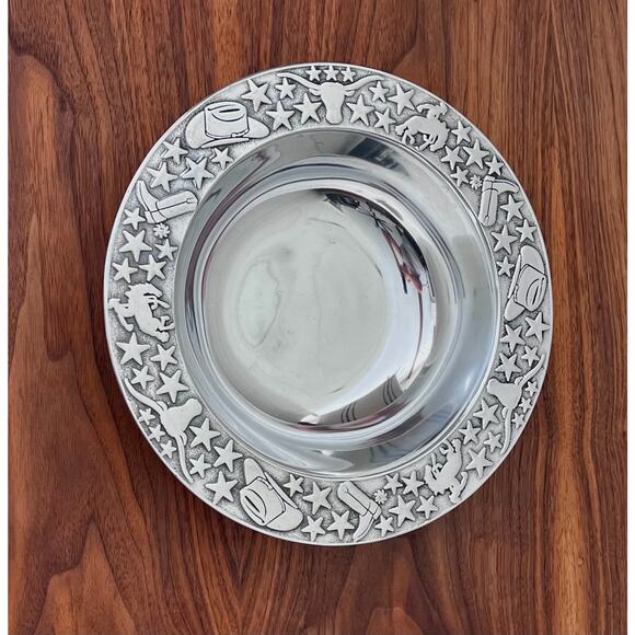 Wilton Armetale, Western Ranch Bowl Bronco Buster Bowl - Picture 6 of 10